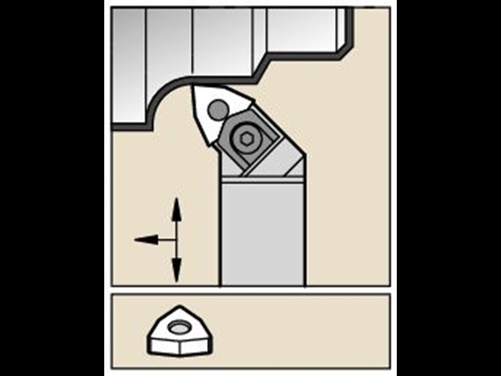 Kennametal drejeholder